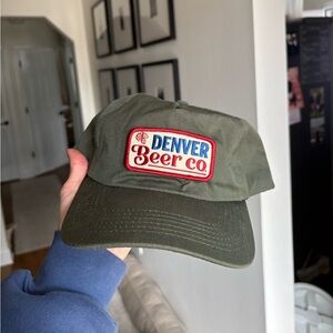 Denver beer co. Army green cap. Bought from the actual brewery